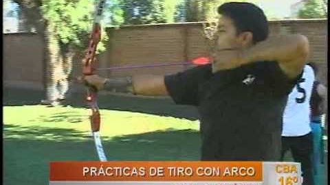 Tiro con arco en vivo en el Mañanero.