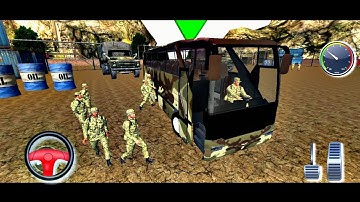 Army Bus Driving Games 3D | Bus Simulator | Bus Wala Game | Android Gameplay