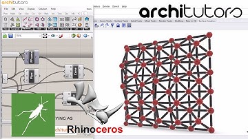 making space frame in grasshopper in rhino | architutors