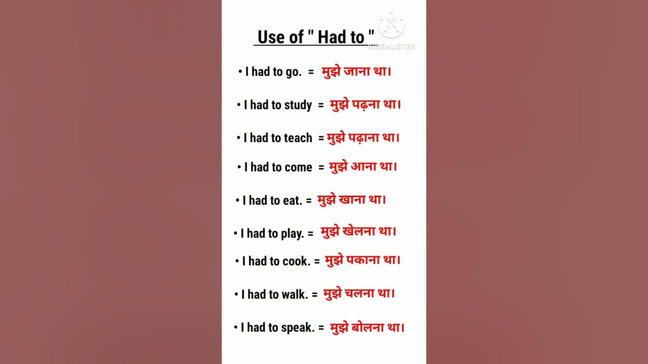 Most important words meaning / daily use words meaning / roj bole jaane wale words YouTube