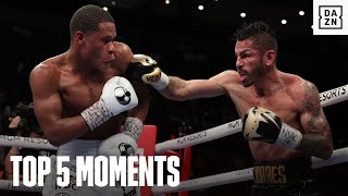 Top 5 Moments Fŗom Devin Haney vs. Jorge Linares