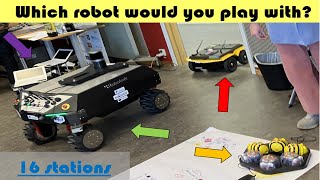 Playing with Robots