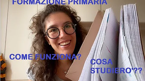 Che lavori si possono fare con la laurea in scienze della formazione primaria?