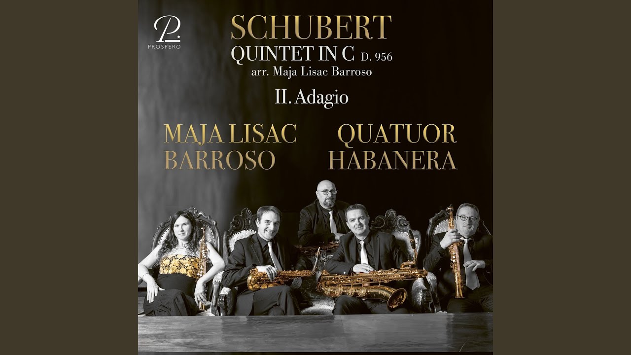 String Quintet in C Major, Op. 163, D. 956: II. Adagio (arr. for 5 saxophones by Maja Lisac... auf YouTube ansehen