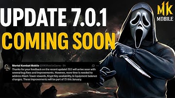 MK MOBILE UPDATE 7.0.1 COMING SOON | MK MOBILE HINDI/ENGLISH