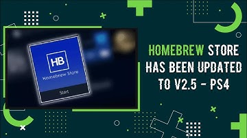 Homebrew Store Has Been Updated To v2.5 - PS4