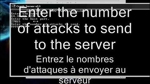 [TUTO] Crash a server CSS or others