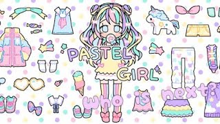 Making my self to Pastel Girl! | Pastel Girl character making screenshot 3