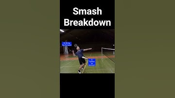 Badminton Smash Slow Motion