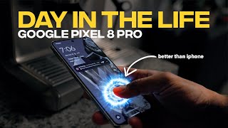 Google Pixel 8 Pro Real Day In The Life Review (Battery + Camera Test)