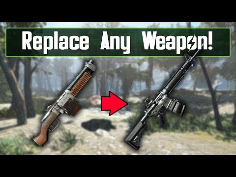 Replace Any Weapon In Fallout 4 (FO4Edit)