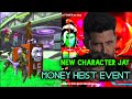 free fire money heist event kab aayega? &amp; New character Jai kabse? || The First Indian Character