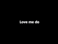 Love me do - The Bealtes - lyrics