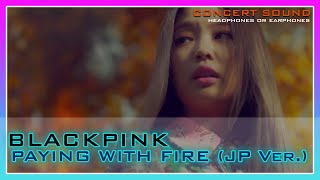 🔈BLACKPINK – PLAYING WITH FIRE (Japanese) 🎧 #CONCERT_SOUND Resimi
