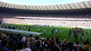 SHOW da torcida celeste contra o Grêmio - 10/11/2013