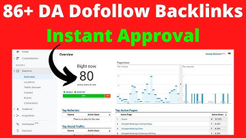 86+ DA DoFollow Backlinks - 100% Free dofollow backlinks instant approval - Increase Website Traffic