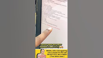 Ufi से frp lock कैसे खोलें | mobile repairing tips | mobile repairing course #mobile#trending