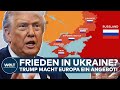 PUTINS KRIEG: USA legen Ukraine einen Friedensplan vor! Trump macht Europa ein Angebot