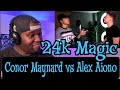 Conor Maynard vs Alex Aiono | Bruno Mars ( Cover ) 24K Magic | Reaction