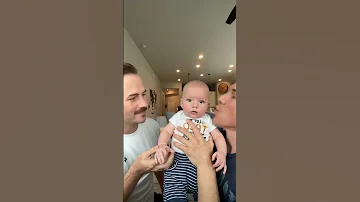 Gay Couple Surprise Their Son With Kisses Gaydads Samesexparents Newdads Baby 