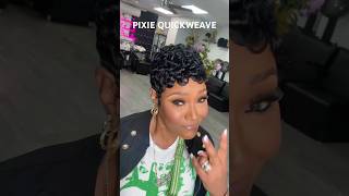 PIXIE QUICKWEAVE #brooklynhairstylist #alopecia #nychairstylist #quickweave #pixiewigs #haircut