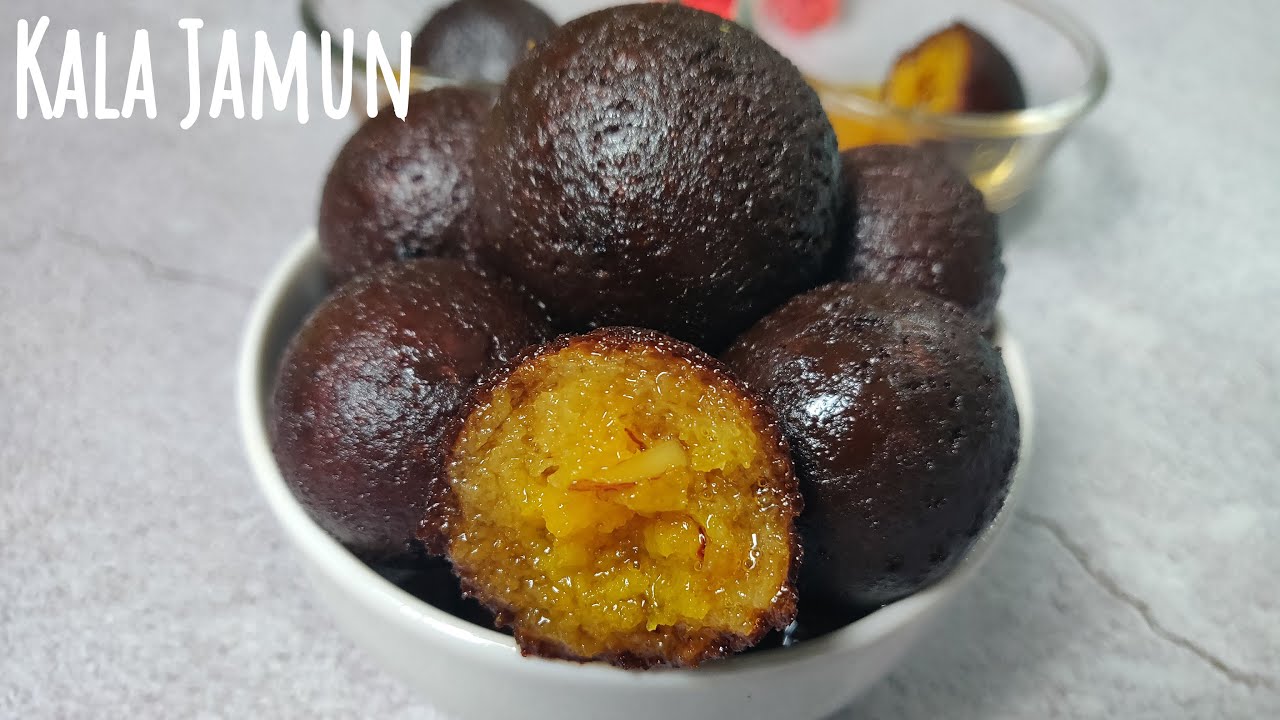 Kala Jamun Recipe |  Kala Gulab Jamun Recipe | How to make Kala Jamun | Khoya Gulab Jamun Recipe | Best Bites