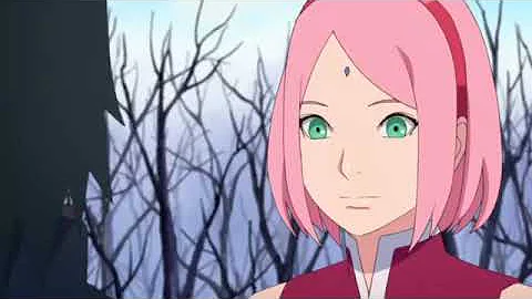 Sakura ignora a Sasuke para abrazar a Sarada | Español latino