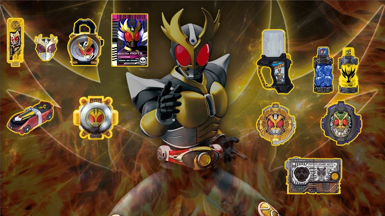 Kamen Rider Agito In Other Kamen Rider Forms Fanmade 仮面ライダーアギト Youtube
