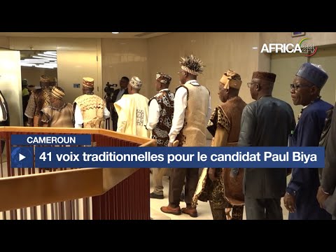 Cameroun Présidentielle 2025 41 Voix Traditionnelles Pour Le Candidat Paul Biya