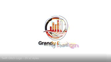Swift Glitch Logo - (How to make a Logo Animation, Logo Intro and YouTube Intro for your Video)
