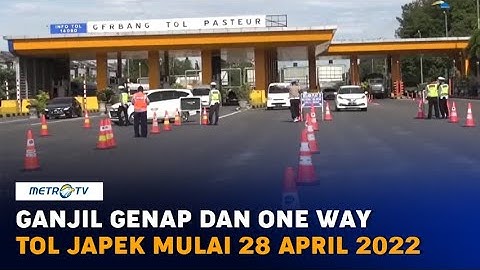 Ganjil Genap & One Way Diberlakukan di Tol Japek Mulai 28 April 2022