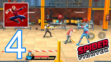 Spider Fighter – Gameplay Walkthrough Part 4 - Boss Fight (iOS, Android)