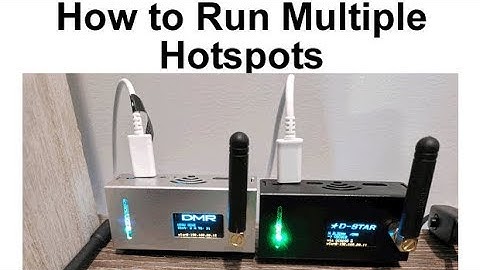 How to Run Multiple Hotspots