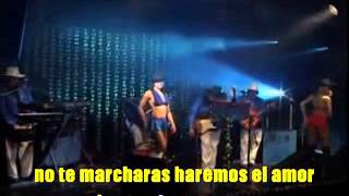 Video thumbnail of "los dinos  -hasta el amanecer karaoke"