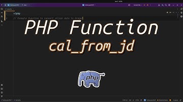 How to convert Julian dates in PHP? Mastering cal_from_jd() Convert Julian Dates Like a Pro!
