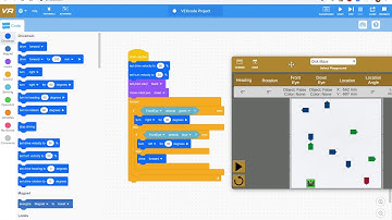 VEXcode VR   Loops and Sensors