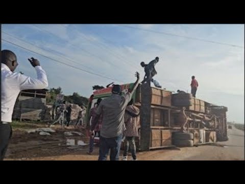 BUS CRASH IN NABYEWANGA ON MASAKA ROAD