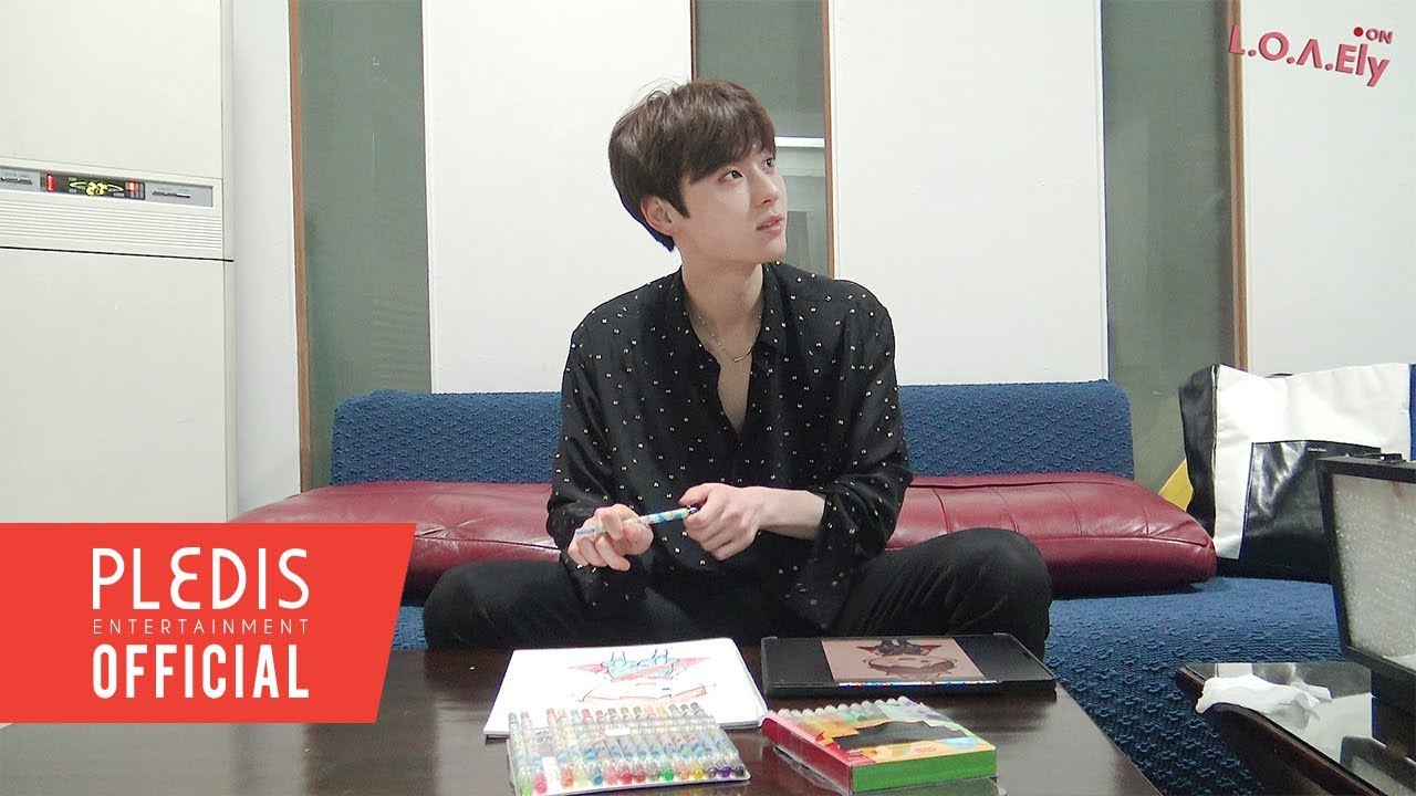 [NU'EST] L.O.Λ.Ely #18 민현의 왕자님 그리기