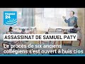 Assassinat de samuel paty  le procs de six anciens collgiens sest ouvert  huis clos