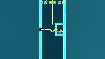 Save The Fish All 21 Level Android,ios Gameplay New Update #shorts #savethefish