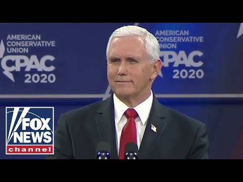 Pence addresses coronavirus at CPAC: This is not the time for partisanship