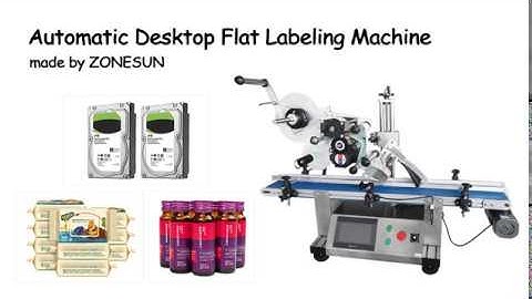 How to use the Automatic Bottle Flat Surface Labeling Machine