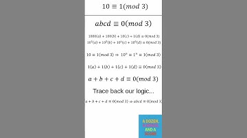 Some Basic Divisibility Tricks!