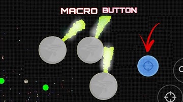 MACRO BUTTON!! DUO DESTROYING TEAMS//SOLO TAKEOVER (AGARIO MOBILE)