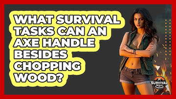 What Survival Tasks Can An Axe Handle Besides Chopping Wood? - Survival Skills for Everyone