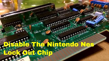 Disable Nintendo NES Lock Out Chip | Fix Blinking Light | 10NES Chip | How To