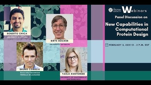 New Capabilities in Computational Protein Design Webinar