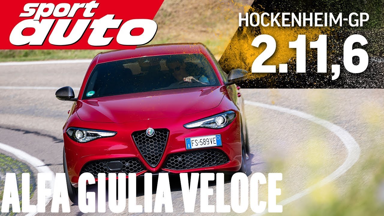 Alfa Romeo Giulia Veloce, Hot Lap Hockenheim-GP
