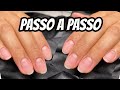 Como mudar o formato da unha quadrada para redonda - Manicures