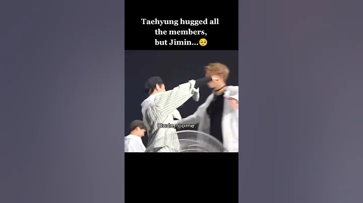 Wait For Taehyung And Jimin's Hug🥺💜Vmin #shorts